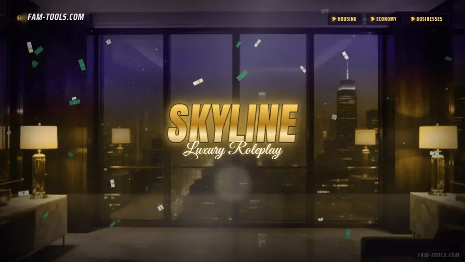 Penthouse Photoreal rendered as a fivem loading screen at 1920 by 1080 pixels