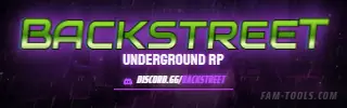 Rain Alley Grunge rendered as a twitch panel at 320 by 100 pixels