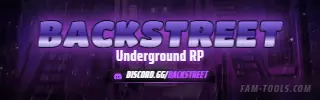 Rain Alley Painted rendered as a twitch panel at 320 by 100 pixels