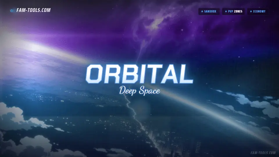 Space Orbit Anime rendered as a fivem loading screen at 1920 by 1080 pixels