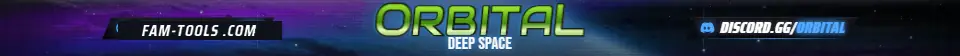 Space Orbit Grunge rendered as a fivem info banner at 1865 by 108 pixels