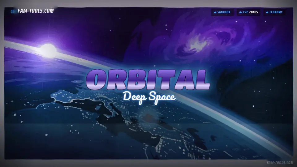 Space Orbit Painted rendered as a fivem loading screen at 1920 by 1080 pixels