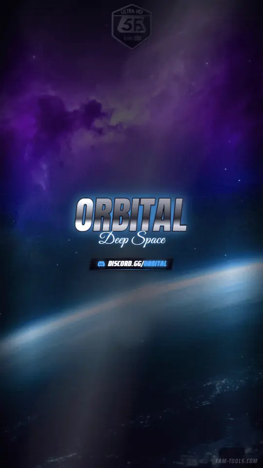 Space Orbit Photoreal rendered as a story / reel at 1080 by 1920 pixels