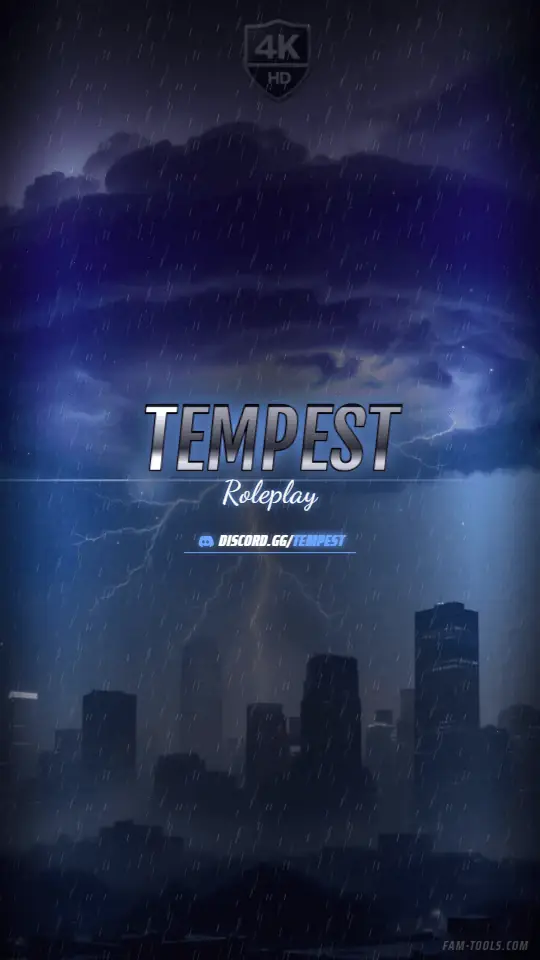 Storm Skyline Photoreal rendered as a story / reel at 1080 by 1920 pixels