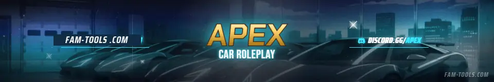Supercar Garage Anime laid out as a connecting banner