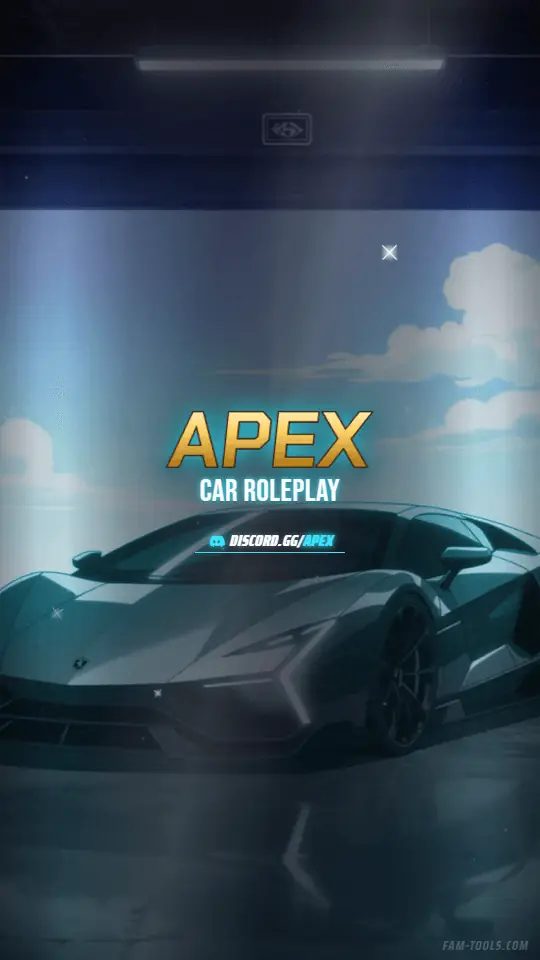 Supercar Garage Anime rendered as a story / reel at 1080 by 1920 pixels