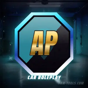 Supercar Garage Photoreal rendered as a discord profile picture at 300 by 300 pixels