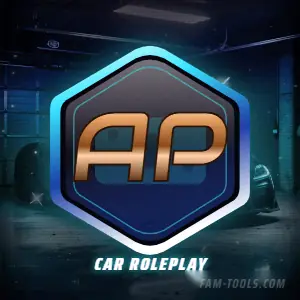 Supercar Garage Grunge rendered as a discord profile picture at 300 by 300 pixels