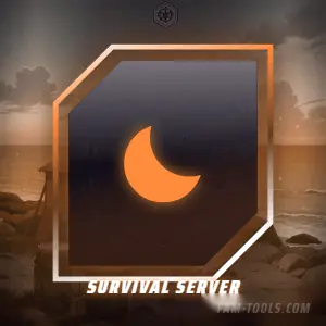 Survival Camp Anime rendered as a discord profile picture at 300 by 300 pixels