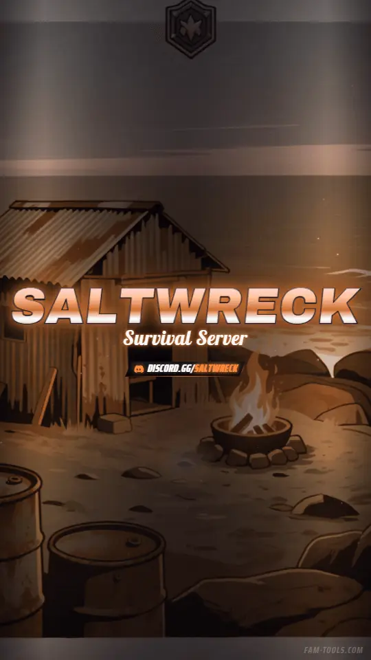 Survival Camp Painted rendered as a story / reel at 1080 by 1920 pixels