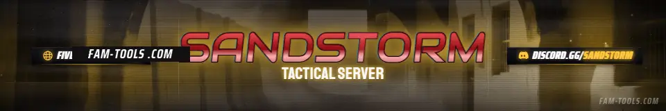 Tactical Dust Grunge laid out as a connecting banner