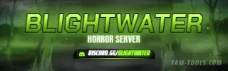 Toxic Swamp Anime rendered as a twitch panel at 320 by 100 pixels