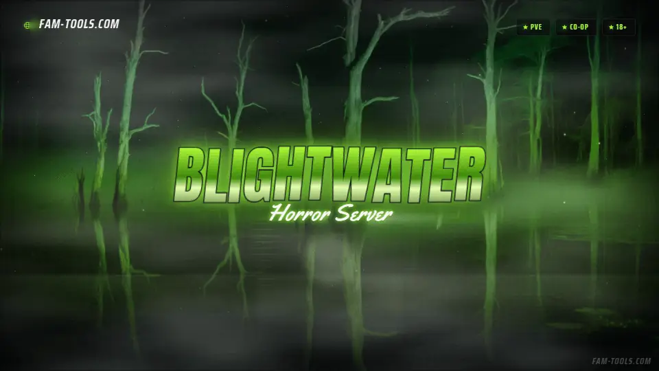 Toxic Swamp Photoreal rendered as a fivem loading screen at 1920 by 1080 pixels