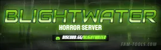 Toxic Swamp Grunge rendered as a twitch panel at 320 by 100 pixels