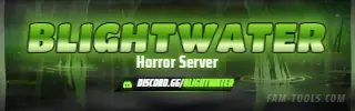 Toxic Swamp Painted rendered as a twitch panel at 320 by 100 pixels
