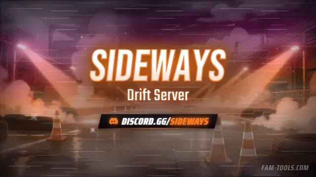 Drift Night Anime: a drift night scene drawn in the anime style