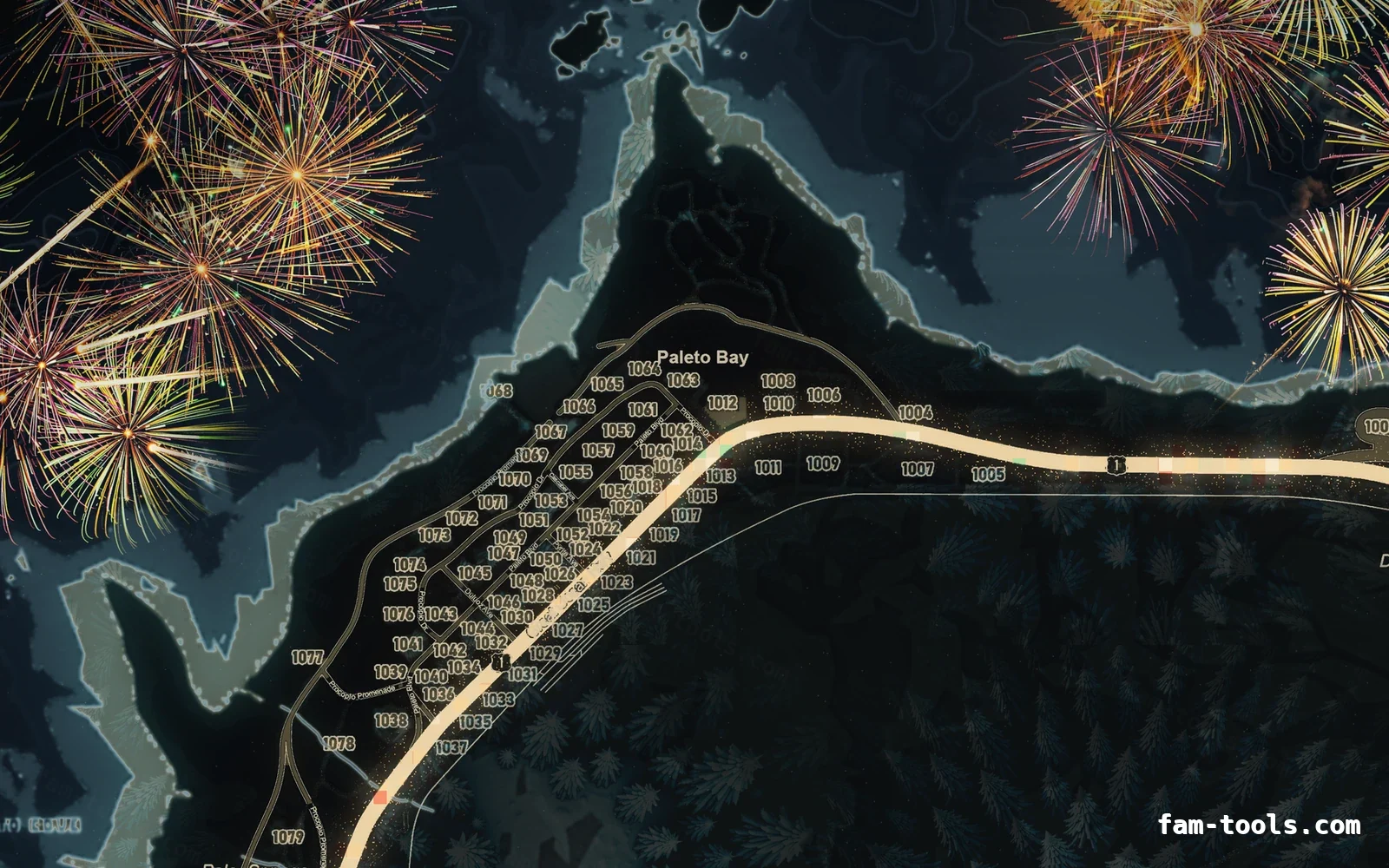 Christmas Black Christmas FiveM minimap, paleto bay