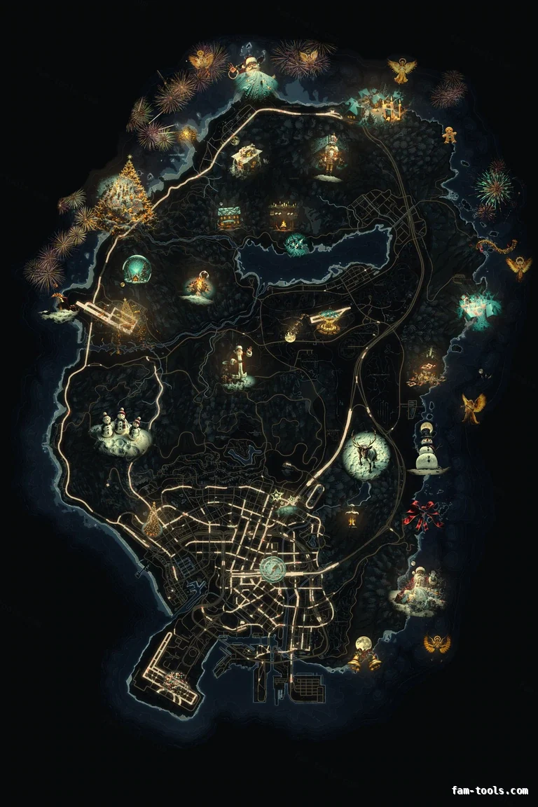 Santa & Christmas Edition FiveM minimap