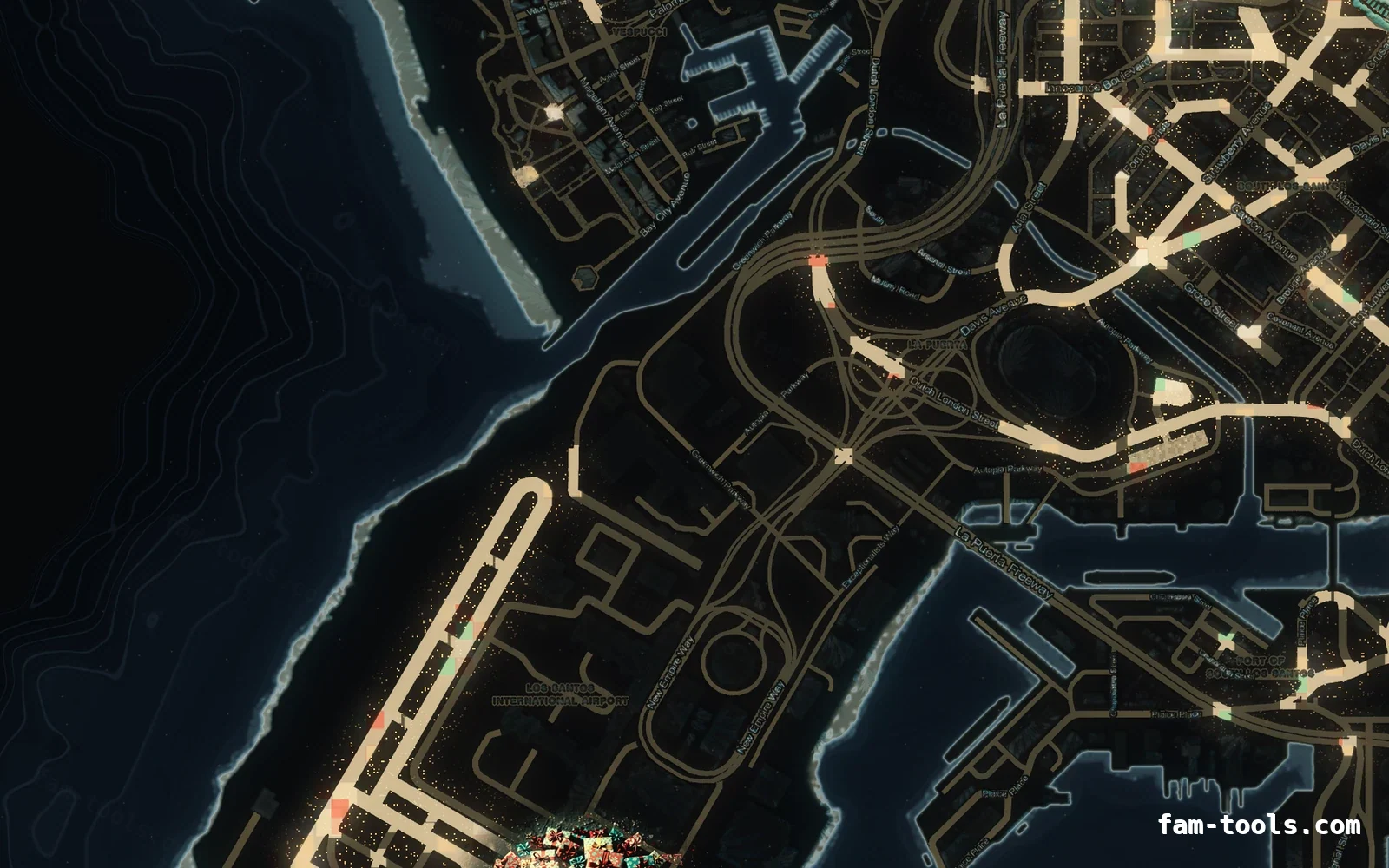 Christmas Black Christmas minimap — The harbour Christmas Black Christmas FiveM minimap, the harbour