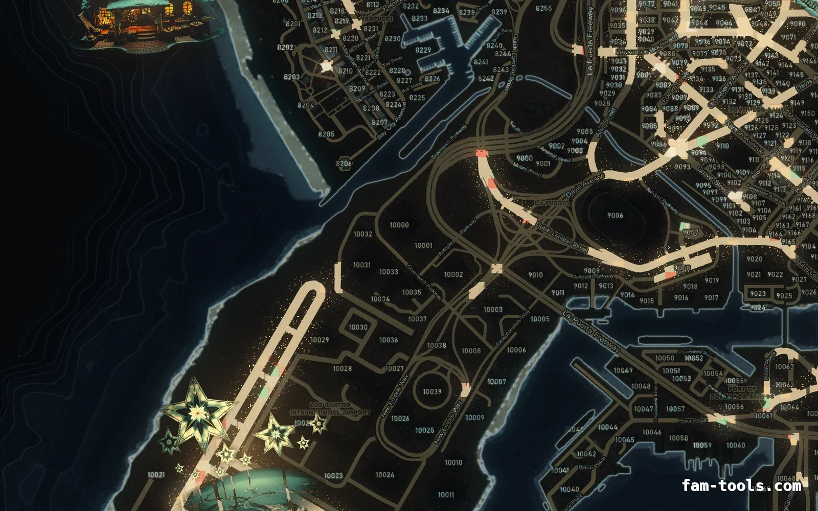 Christmas Black Christmas minimap — The harbour Christmas Black Christmas FiveM minimap, the harbour