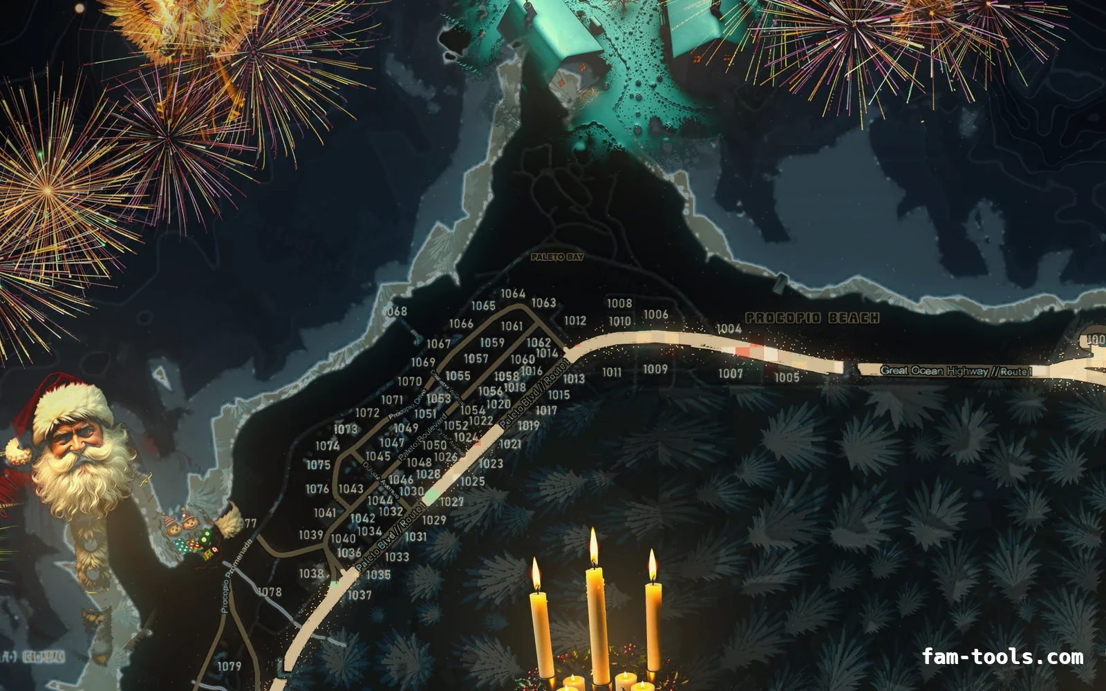 Christmas Black Christmas minimap — Paleto Bay Christmas Black Christmas FiveM minimap, paleto bay