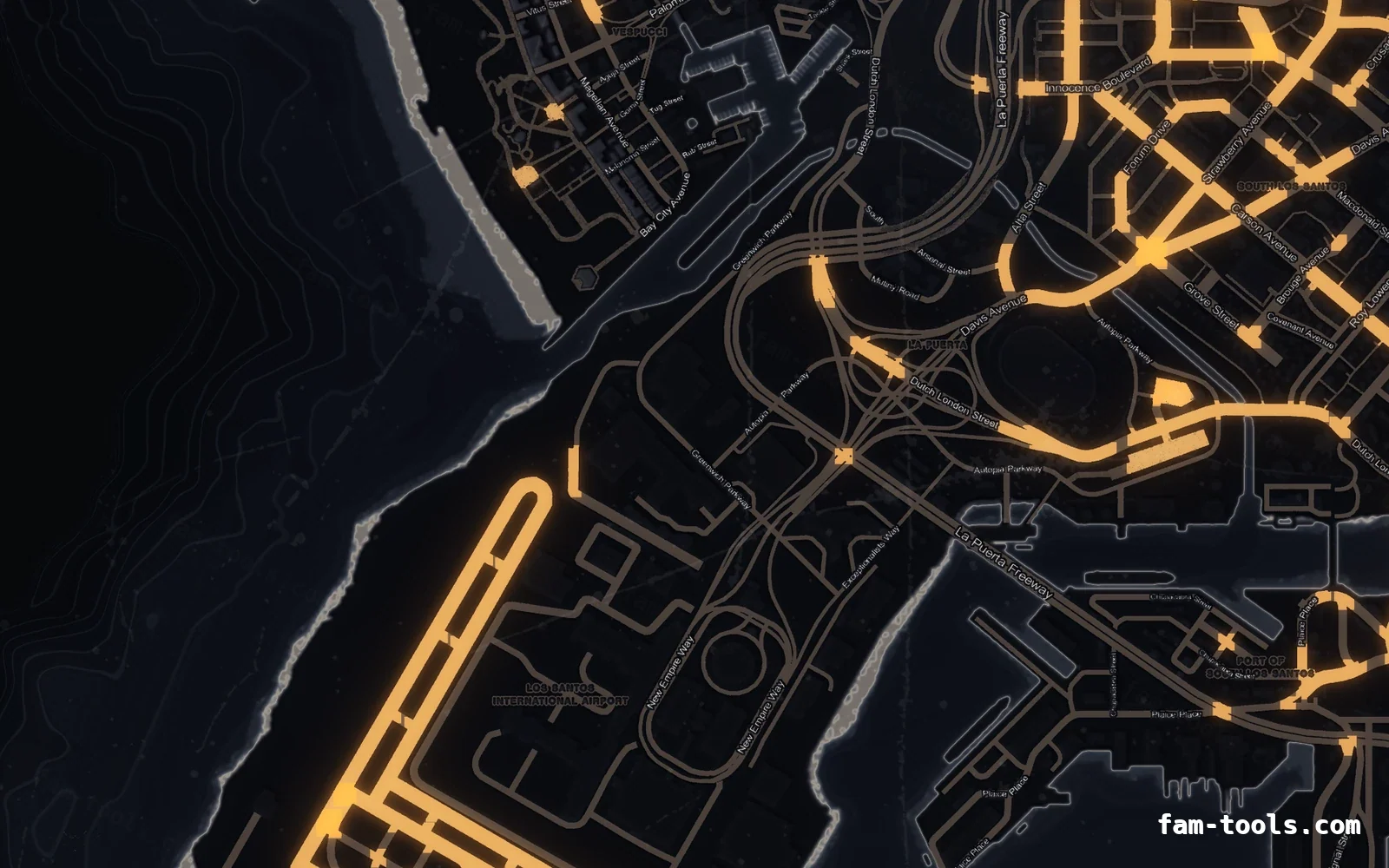 Halloween Black Halloween FiveM minimap, the harbour