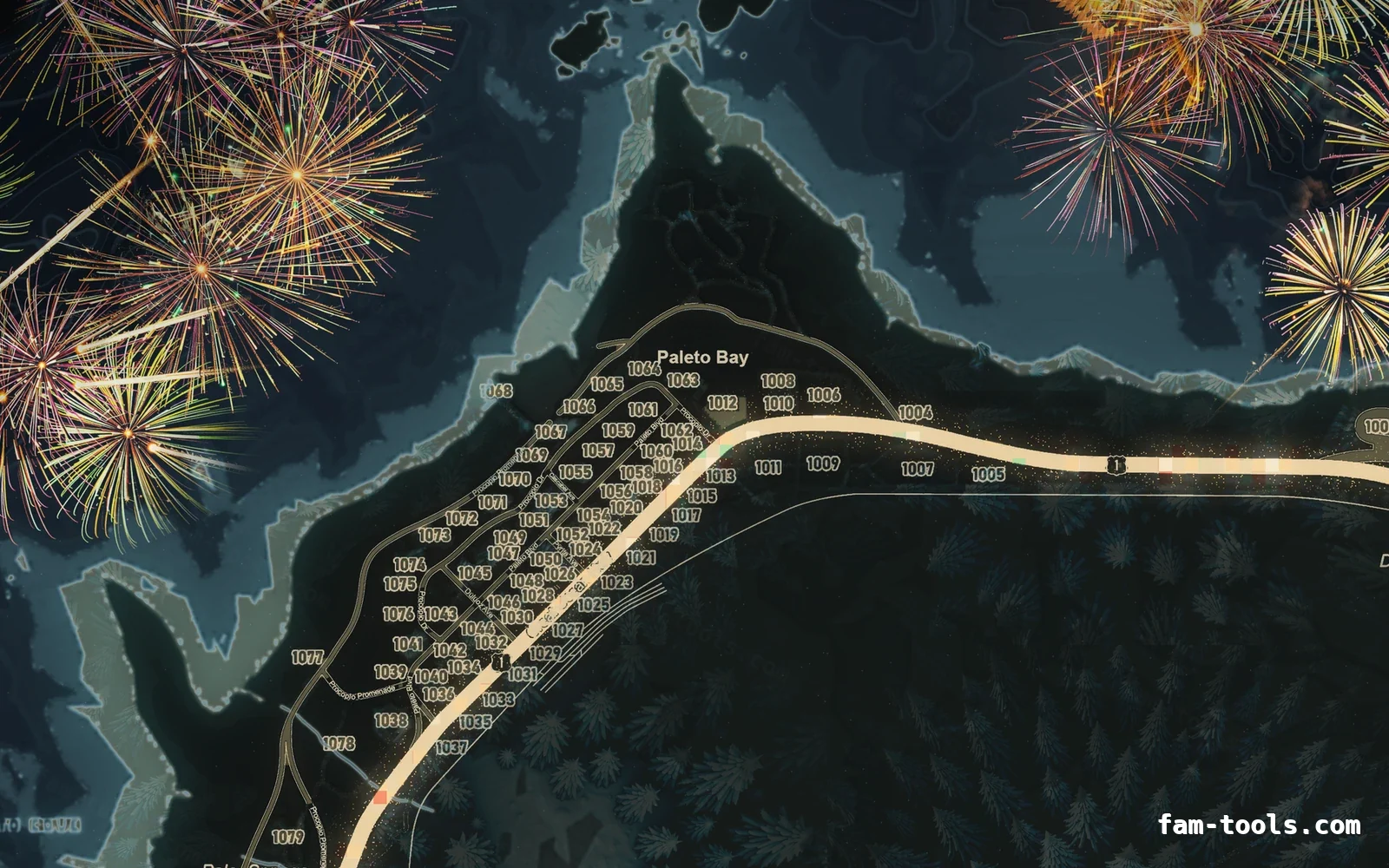Christmas Gray Christmas FiveM minimap, paleto bay
