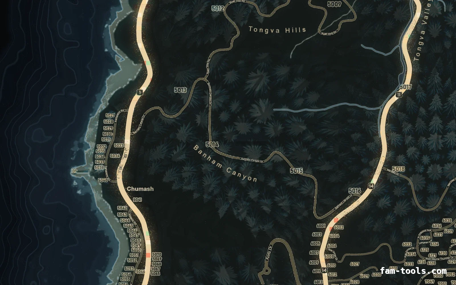 Christmas Gray Christmas FiveM minimap, the west coast