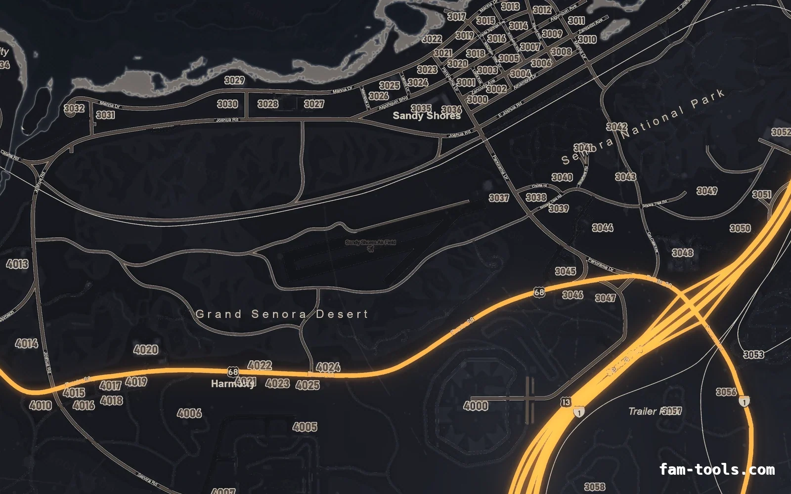 Halloween Gray Halloween FiveM minimap, sandy shores
