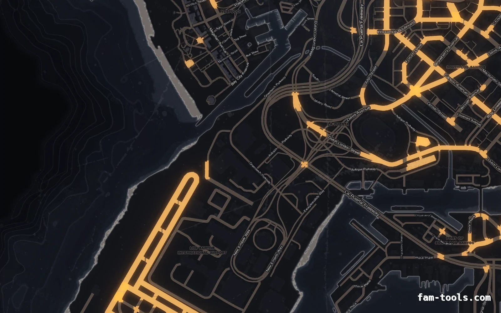Halloween Gray Halloween FiveM minimap, the harbour