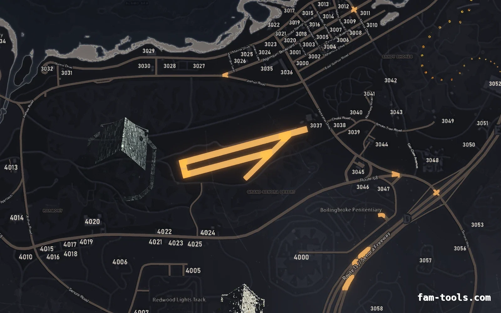 Halloween Gray Halloween FiveM minimap, sandy shores