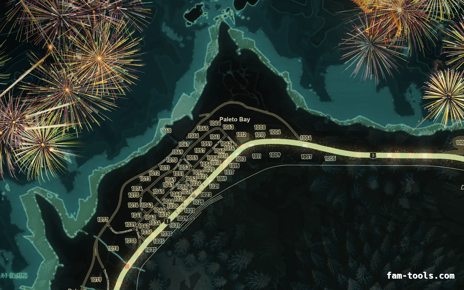 Christmas Green Christmas FiveM minimap, paleto bay