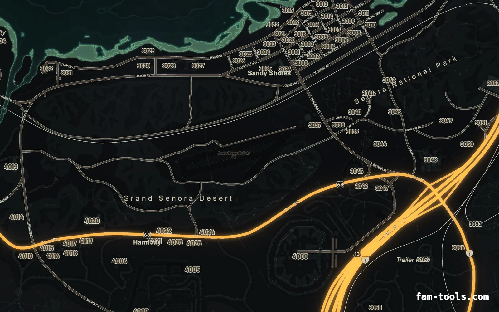Halloween Green Halloween FiveM minimap, sandy shores