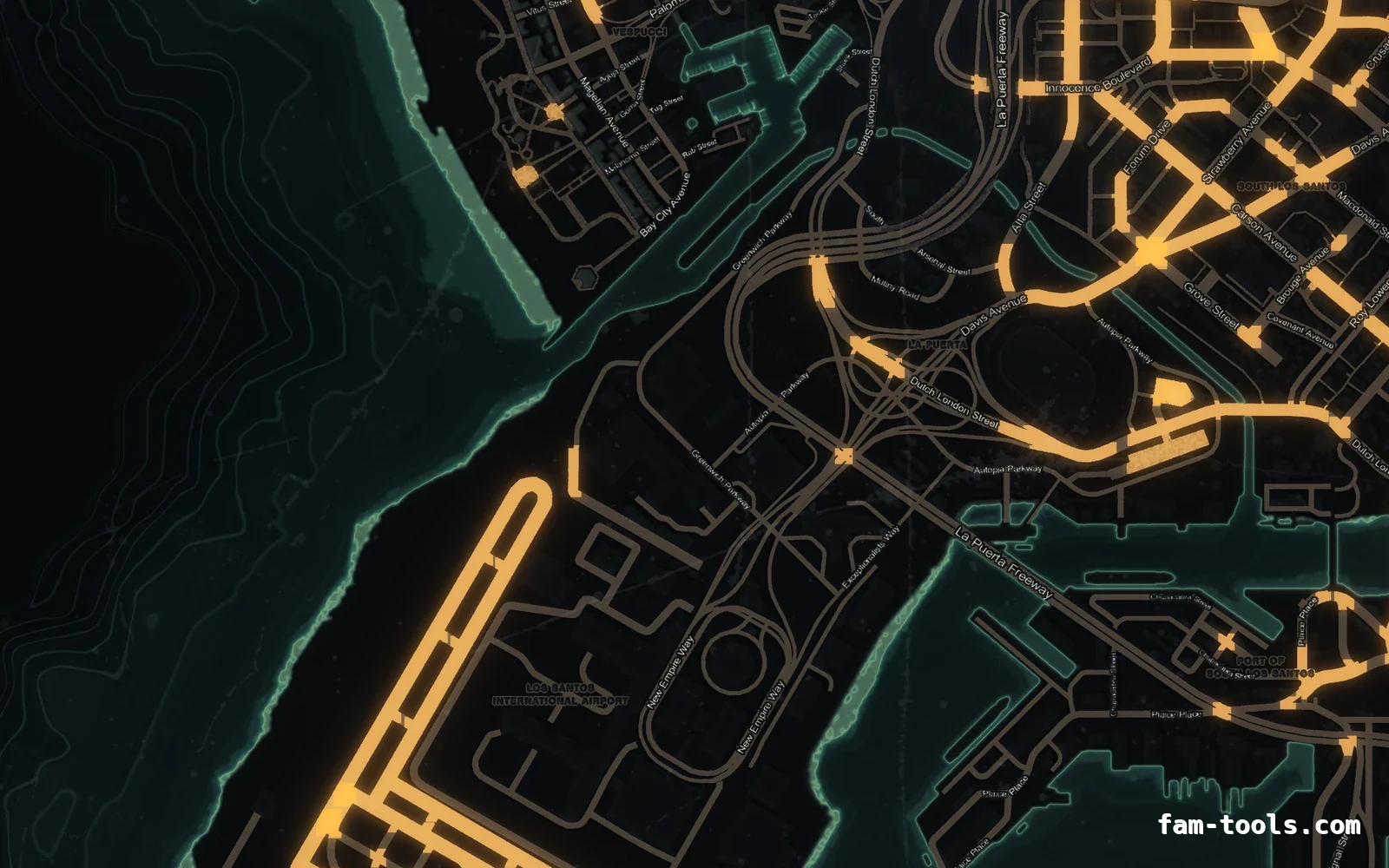 Halloween Green Halloween minimap — The harbour Halloween Green Halloween FiveM minimap, the harbour