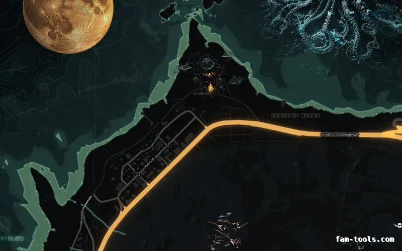 Halloween Green FiveM Halloween minimap, the whole map