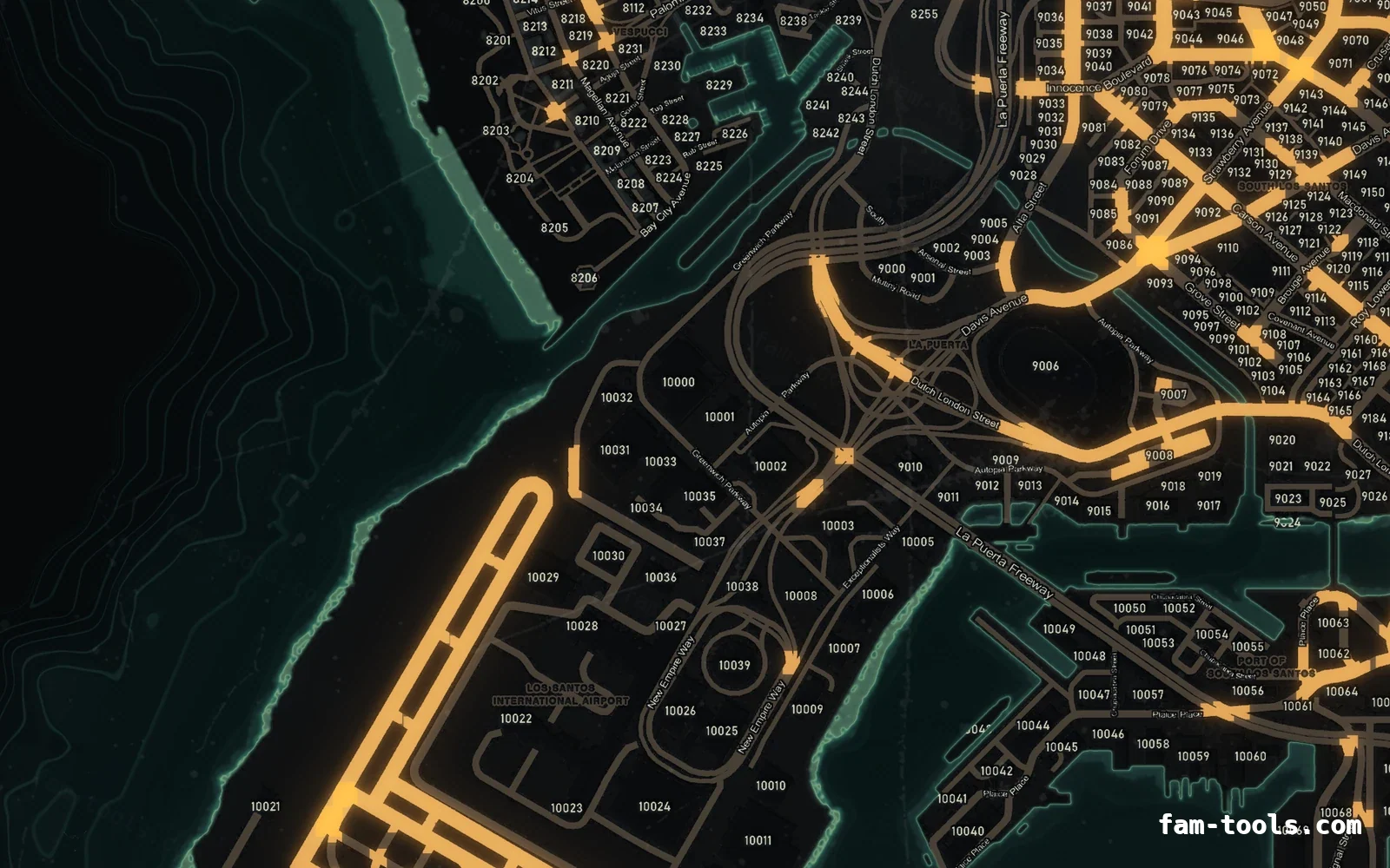 Halloween Green Halloween FiveM minimap, the harbour