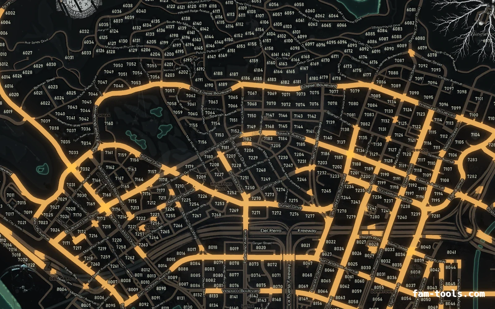 Halloween Green Halloween FiveM minimap, los santos