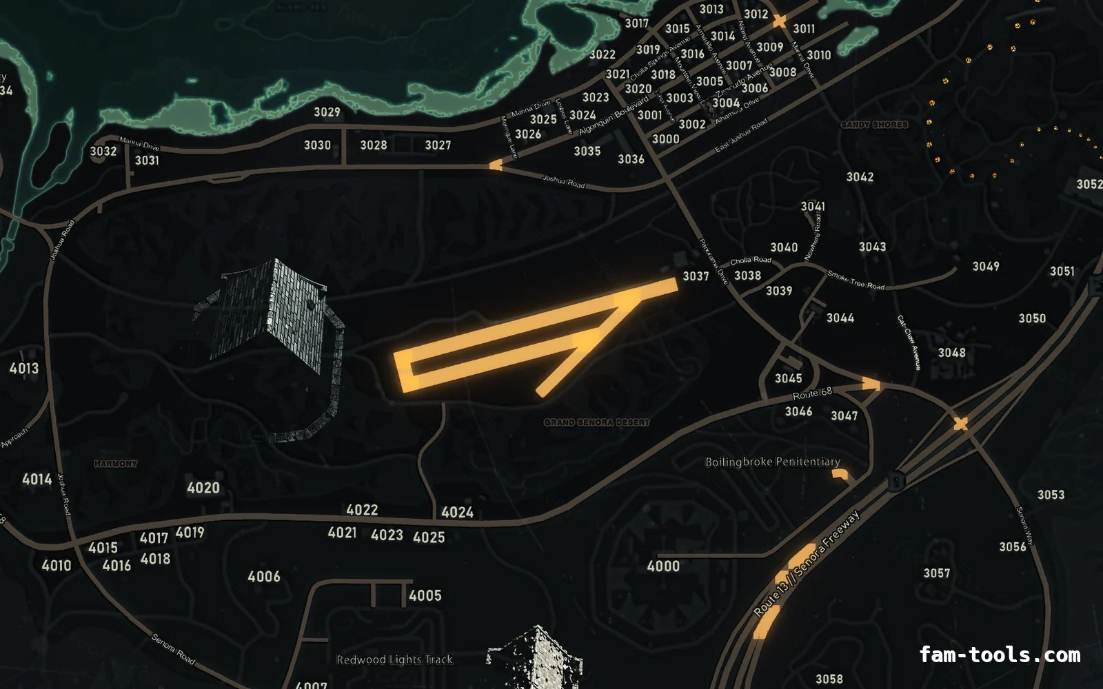 Halloween Green Halloween FiveM minimap, sandy shores