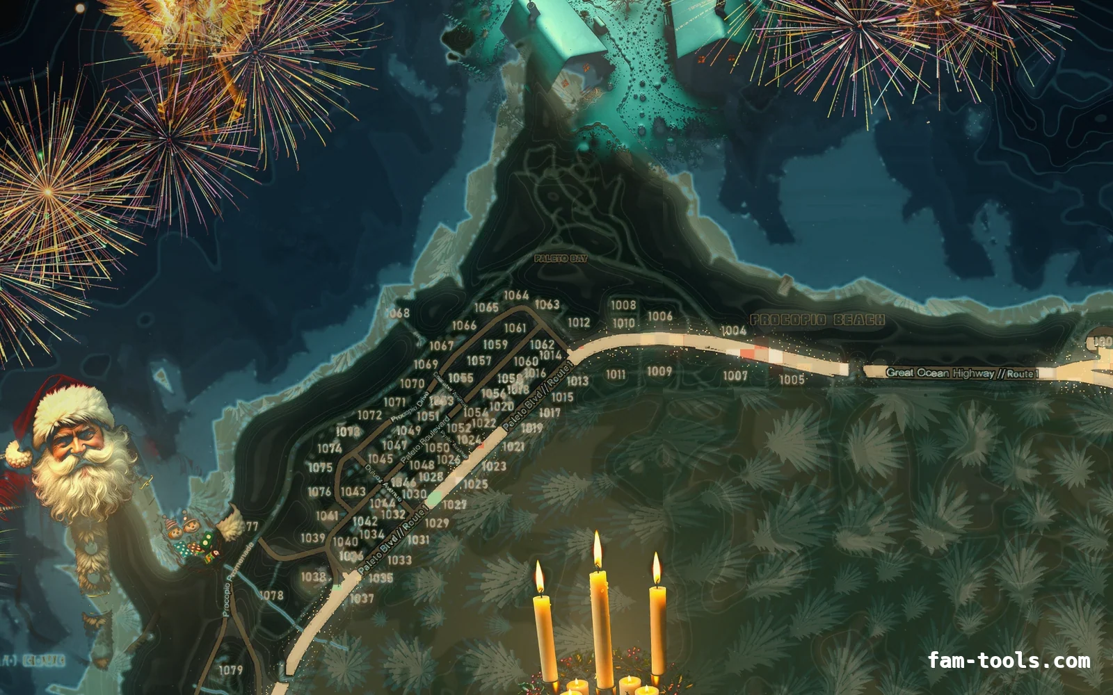 Christmas Mixed dark Christmas minimap — Paleto Bay Christmas Mixed dark Christmas FiveM minimap, paleto bay