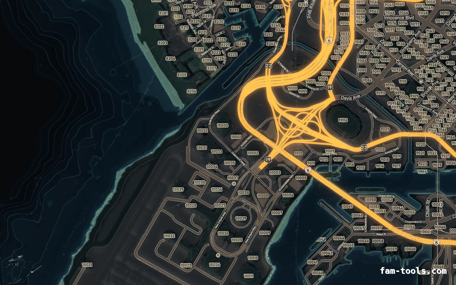 Halloween Mixed dark Halloween minimap — The harbour Halloween Mixed dark Halloween FiveM minimap, the harbour
