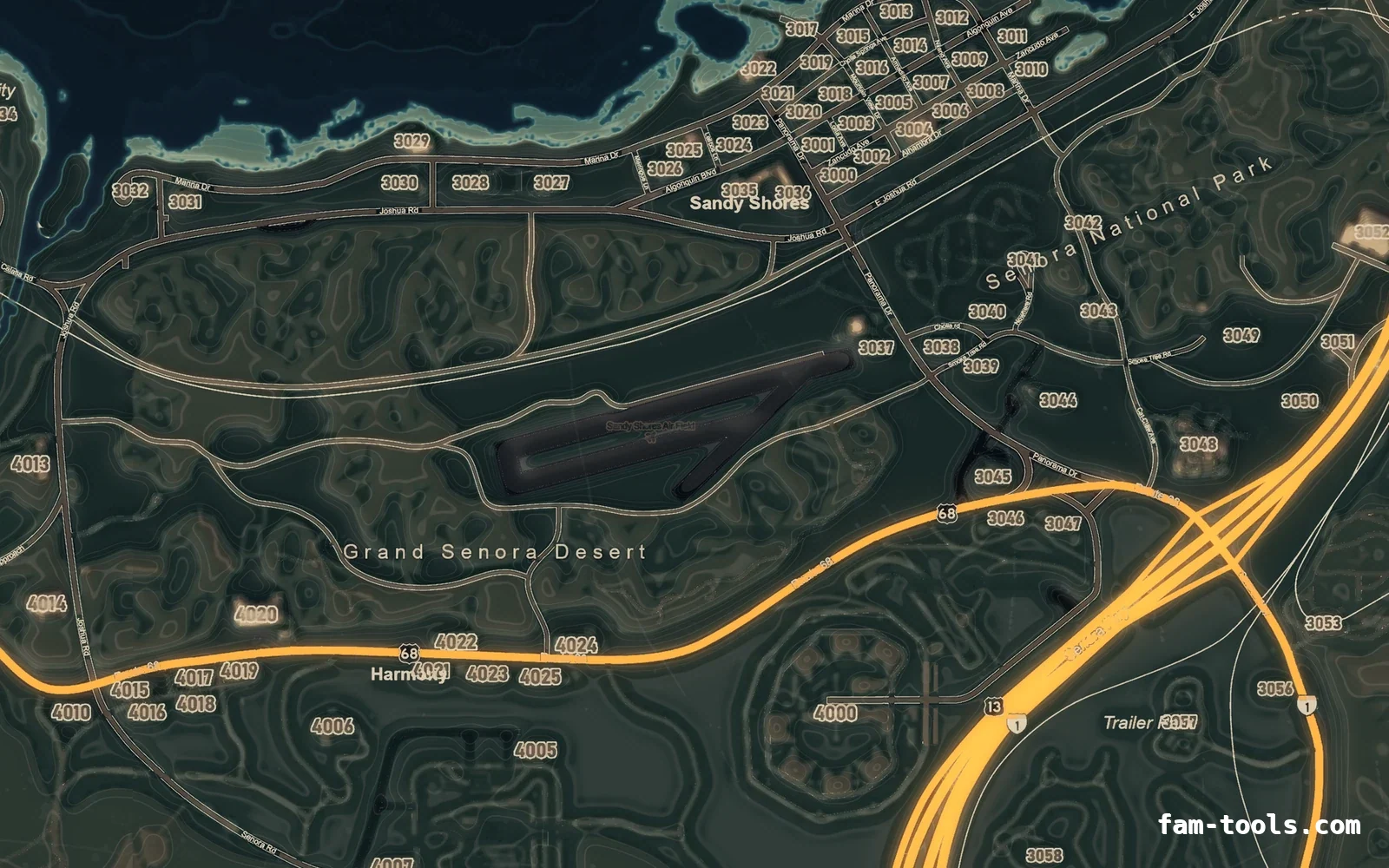 Halloween Mixed dark Halloween minimap — Sandy Shores Halloween Mixed dark Halloween FiveM minimap, sandy shores