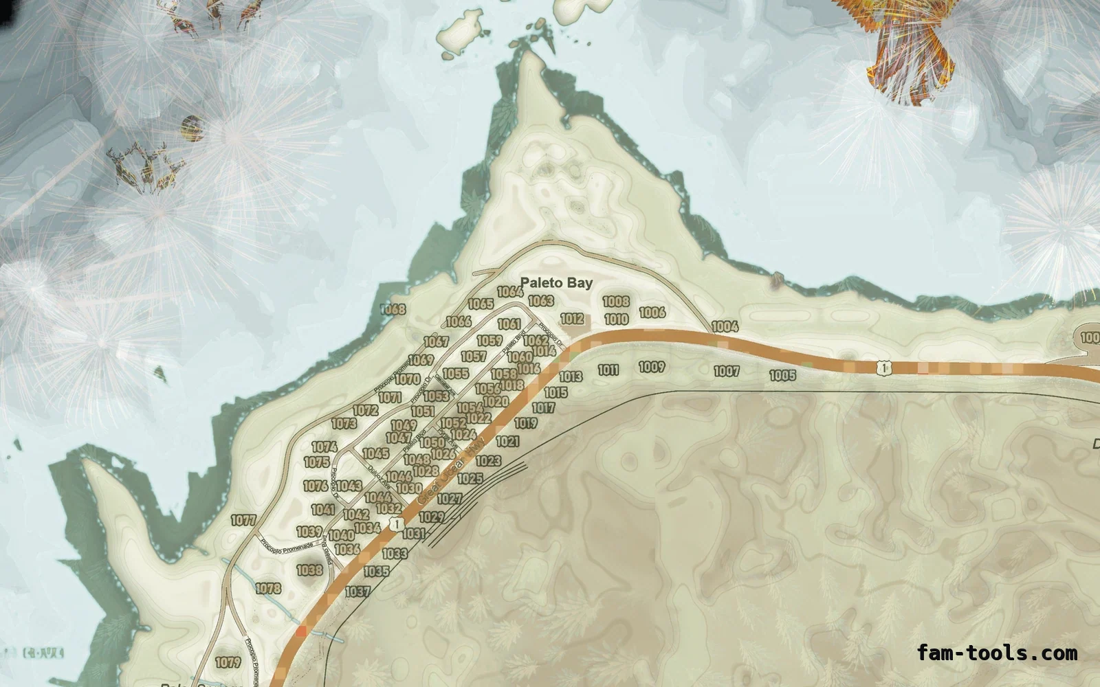 Christmas Mixed light Christmas FiveM minimap, paleto bay