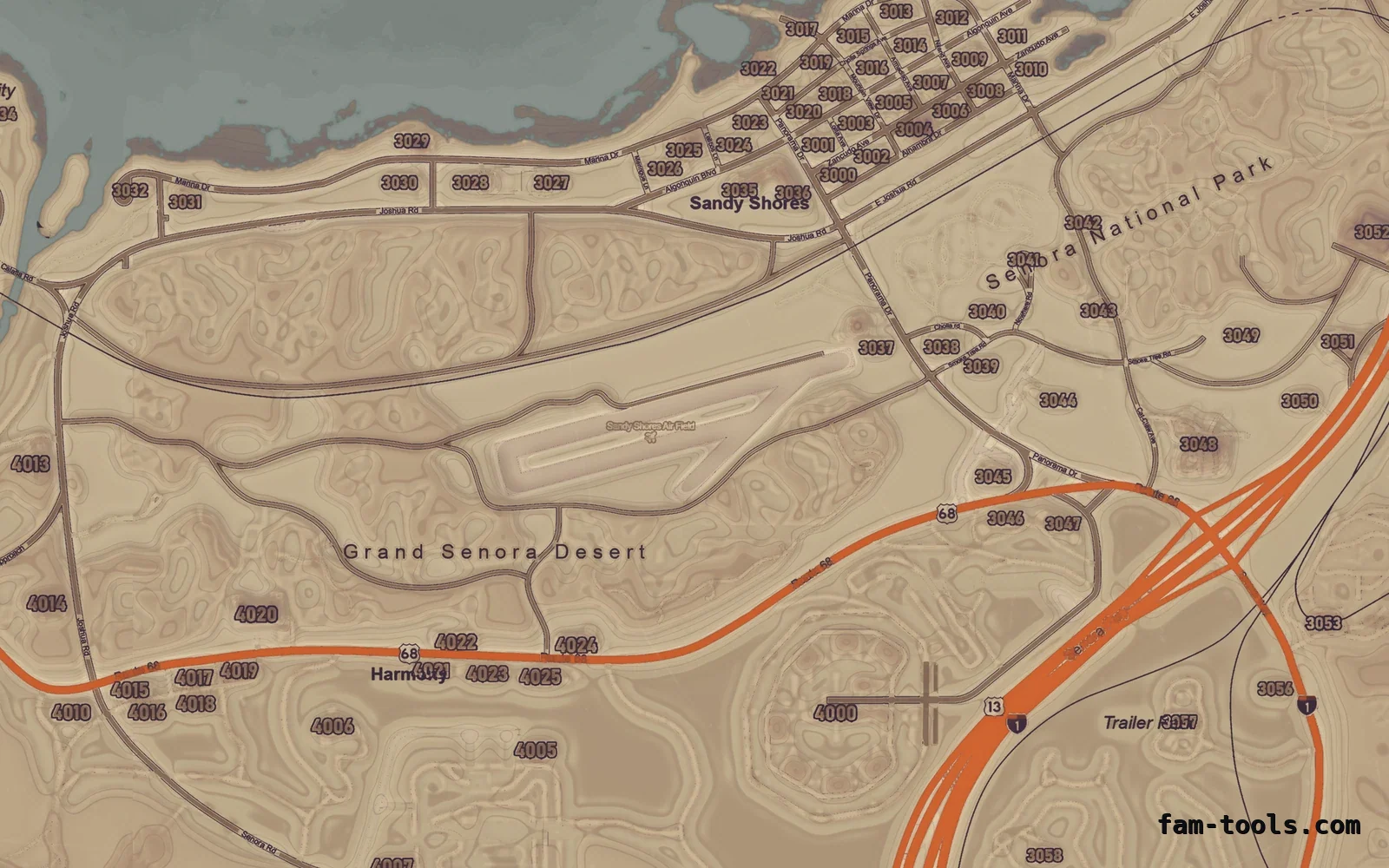 Halloween Mixed light Halloween FiveM minimap, sandy shores