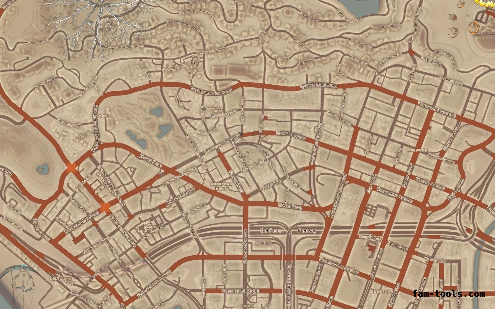 Halloween Mixed light Halloween FiveM minimap, los santos