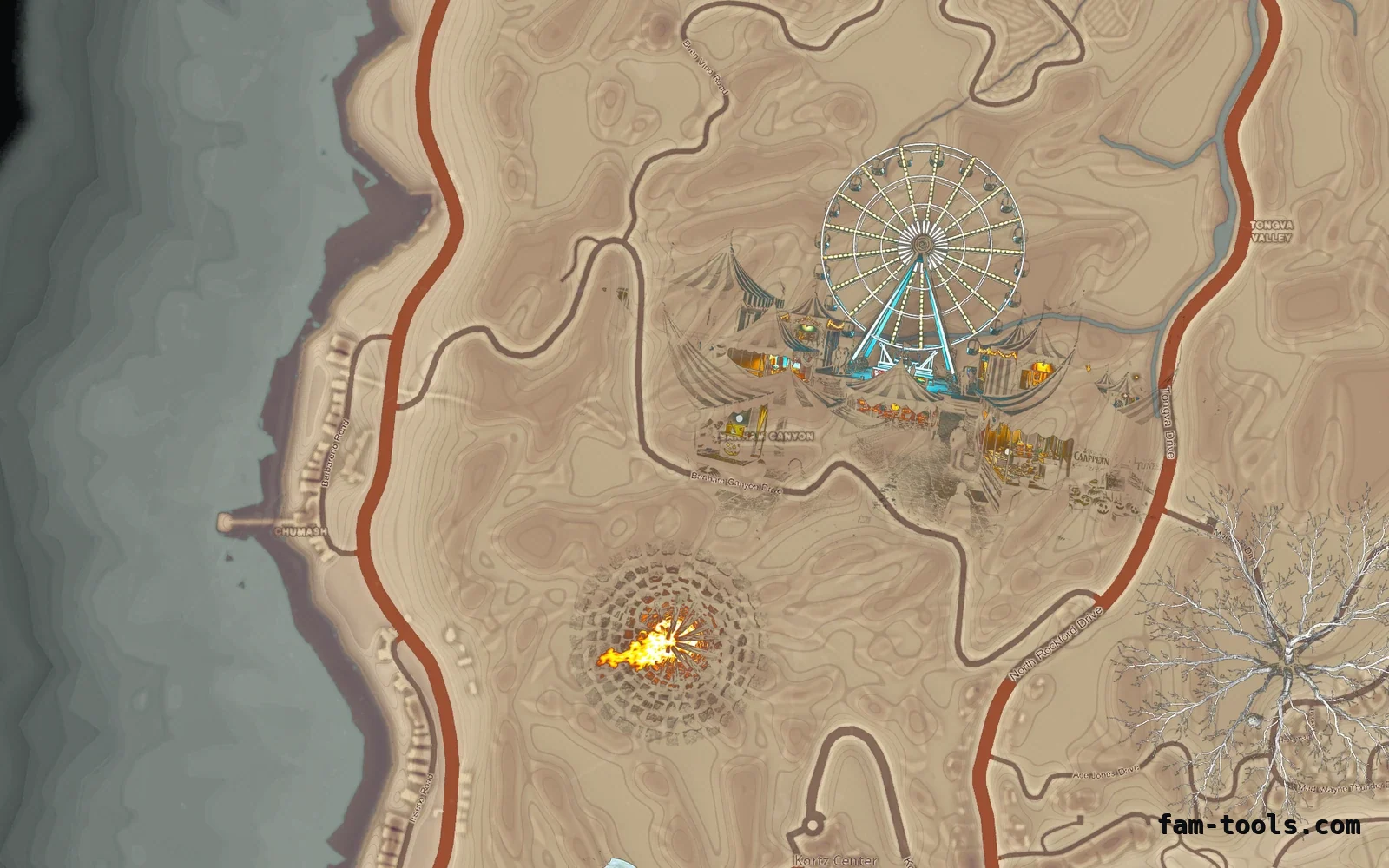 Halloween Mixed light Halloween FiveM minimap, the west coast