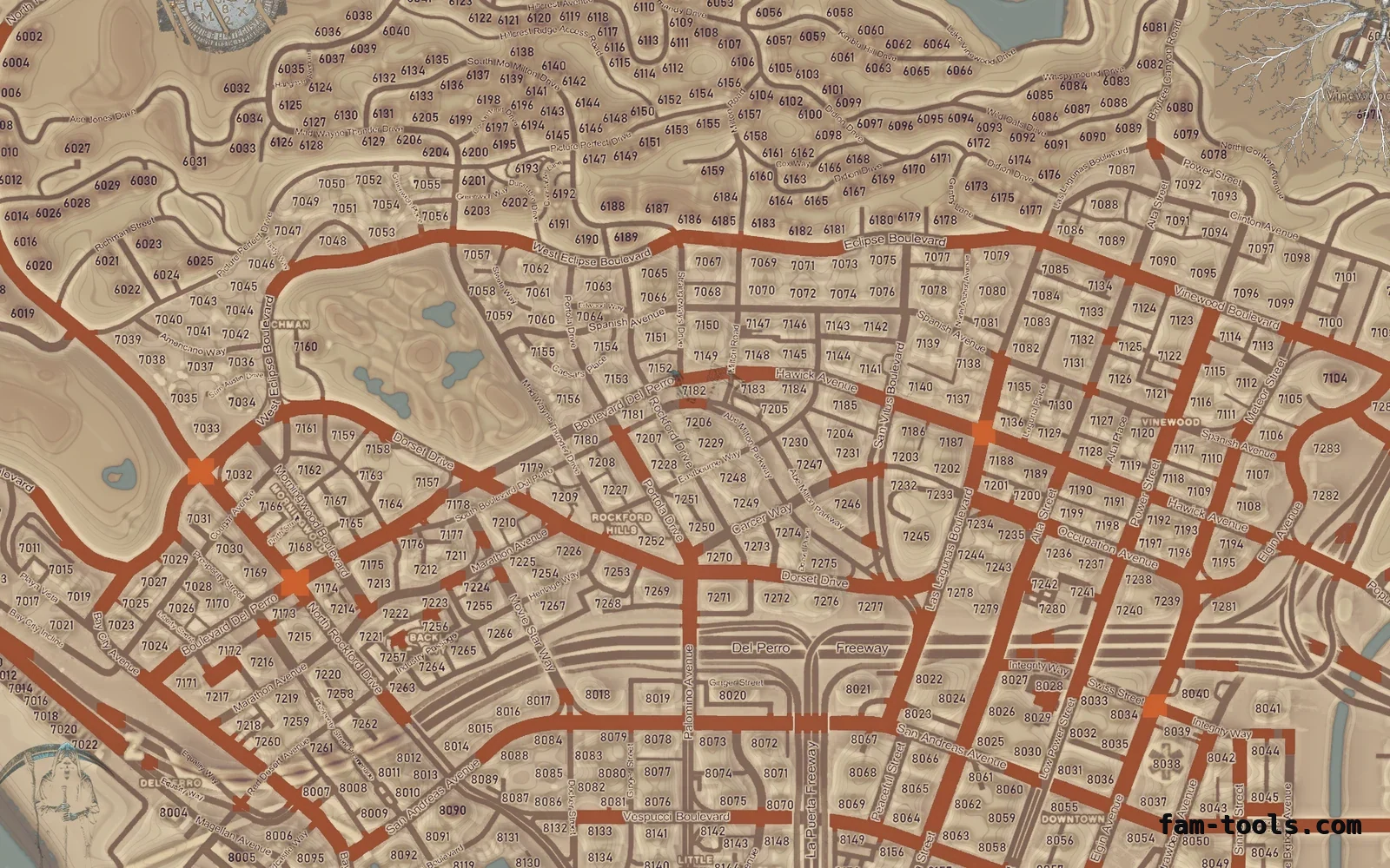 Halloween Mixed light Halloween minimap — Los Santos Halloween Mixed light Halloween FiveM minimap, los santos