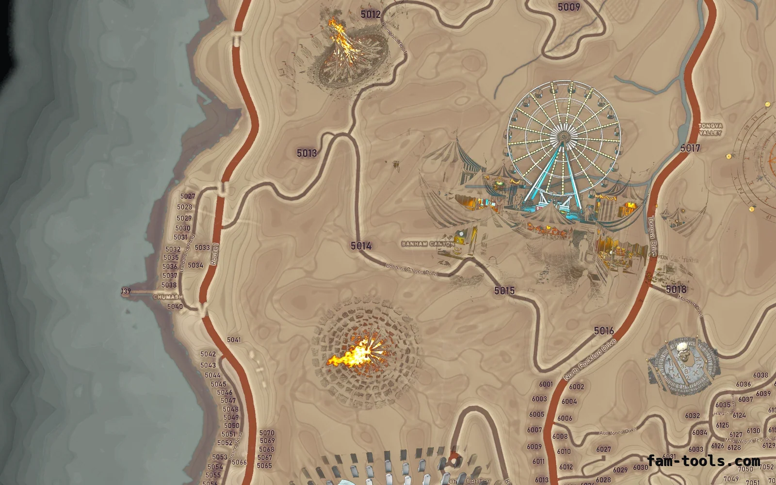 Halloween Mixed light Halloween minimap — The west coast Halloween Mixed light Halloween FiveM minimap, the west coast