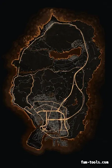 FiveM minimap renders in several palettes