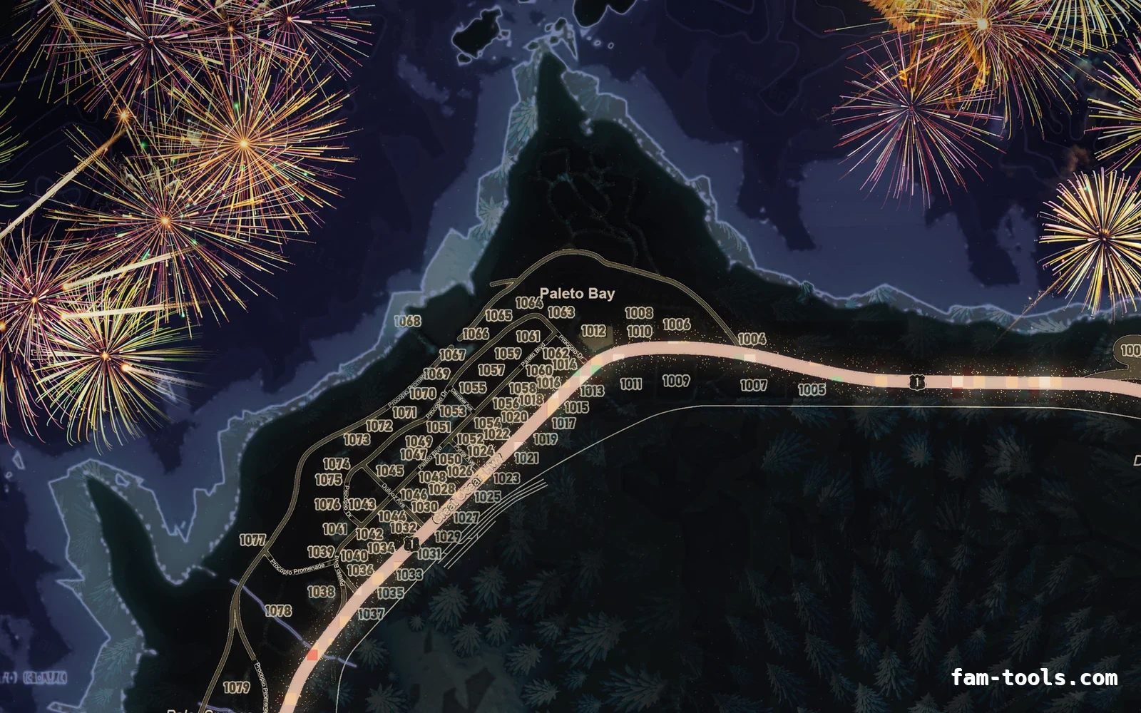 Christmas Purple Christmas minimap — Paleto Bay Christmas Purple Christmas FiveM minimap, paleto bay