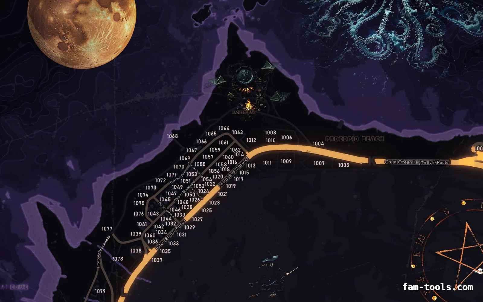 Halloween Purple Halloween minimap — Paleto Bay Halloween Purple Halloween FiveM minimap, paleto bay